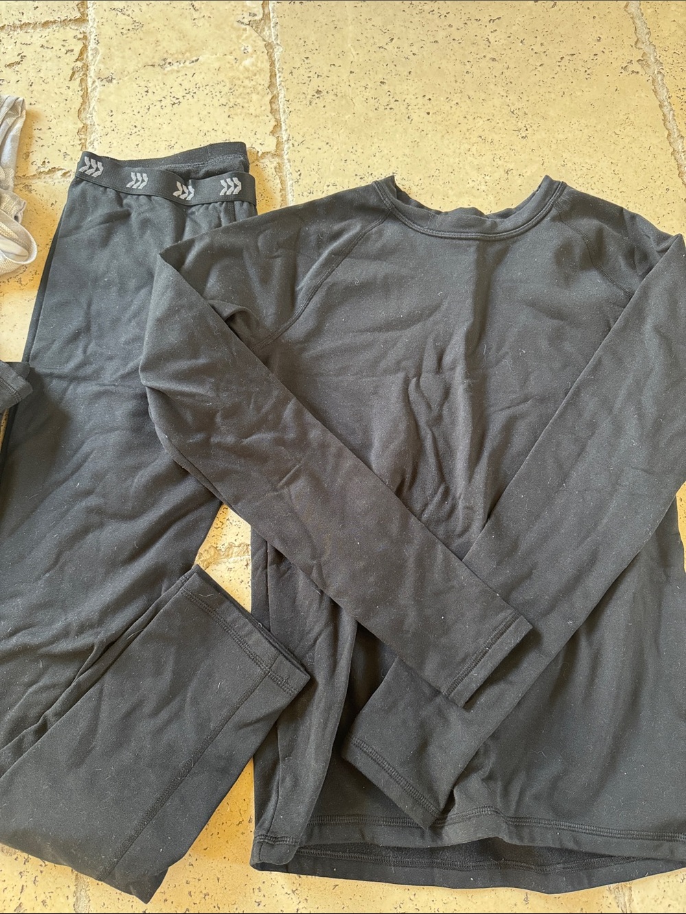 all in motion Black Kids Matching Set - Long Sleeve Top & Leggings- 3 sets